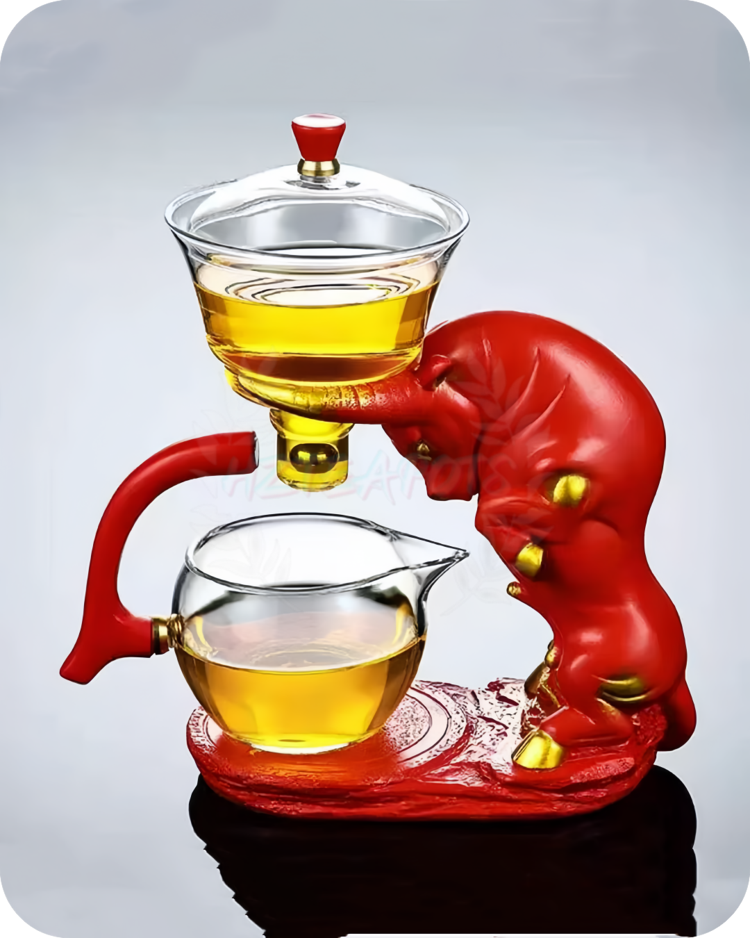 立ち上がる雄牛 | HZTEAPOTS®