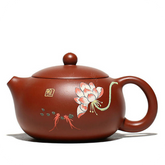 Red Clay Xi Shi Lotus | HZTEAPOTS®