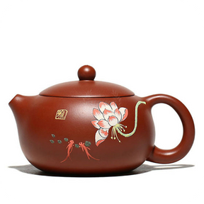 Red Clay Xi Shi Lotus | HZTEAPOTS®