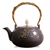 Japanese Cast Iron Magpie Plum | HZTEAPOTS®