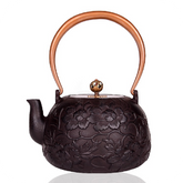 Cast Iron Peony Flower | HZTEAPOTS®