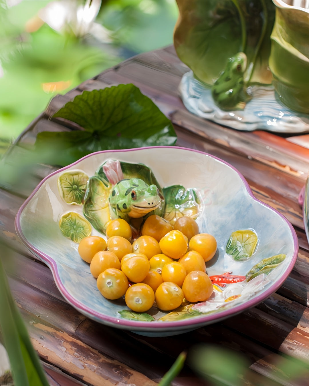 Pond Fruit Plate | HZTEAPOTS®