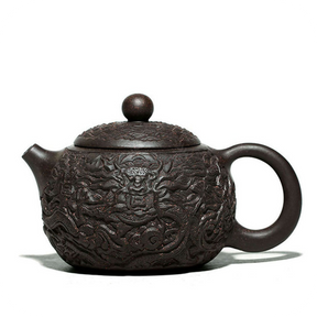 Black Clay Dragon | HZTEAPOTS®