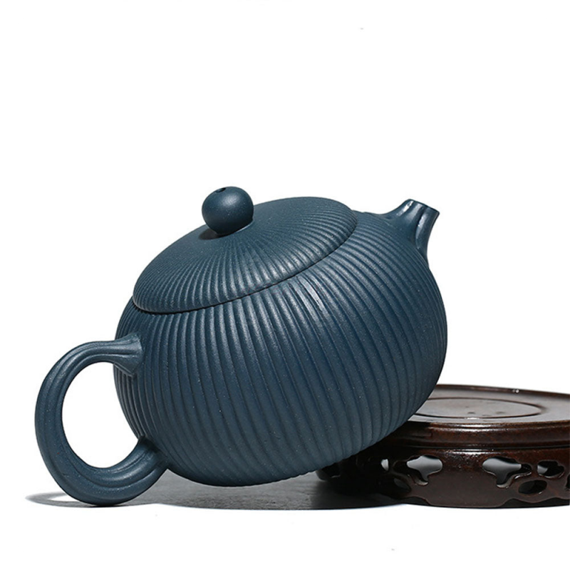 Blue Clay Xi Shi Stripes | HZTEAPOTS®