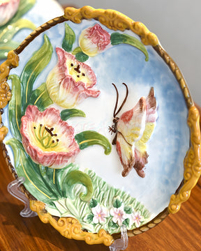 Tulip Decorative Plate | HZTEAPOTS®