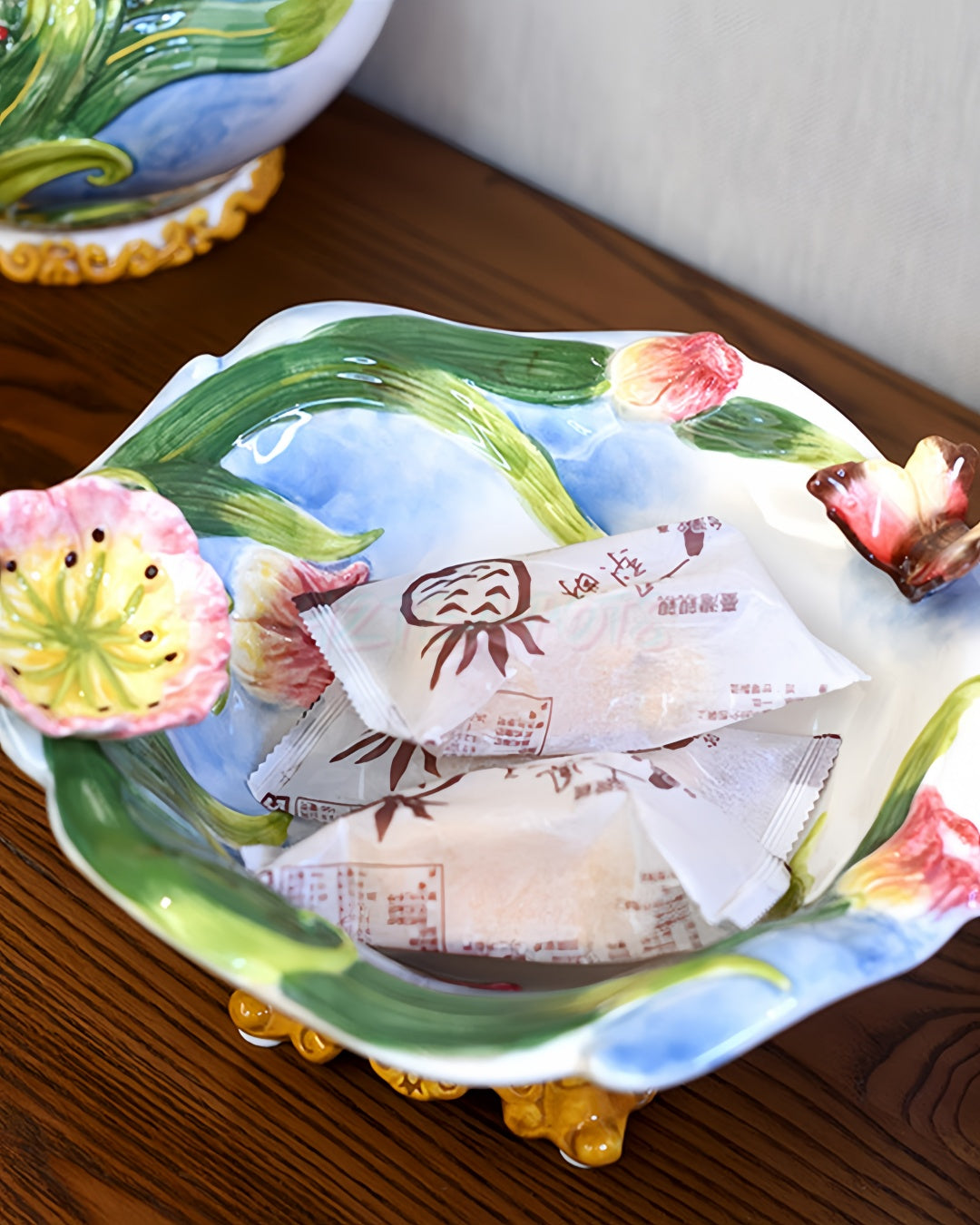 Flower Butterfly Fruit Plate | HZTEAPOTS®