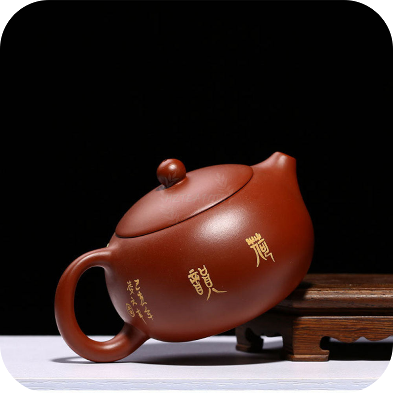 Red Clay Xi Shi Lotus | HZTEAPOTS®