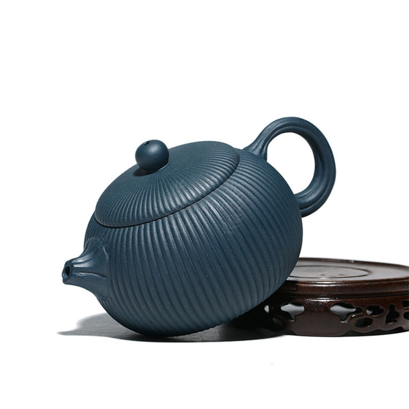 Blue Clay Xi Shi Stripes | HZTEAPOTS®