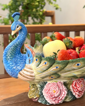 Peacock Fruit Plate | HZTEAPOTS®