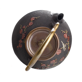 Japanese Magpie Plum Cast Iron | HZTEAPOTS®