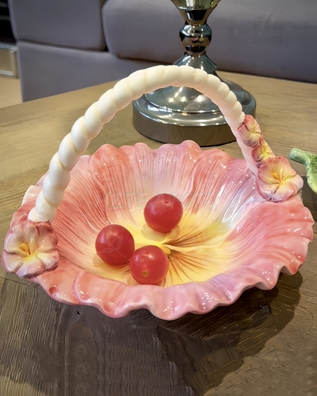 Pansy Fruit Plate | HZTEAPOTS®