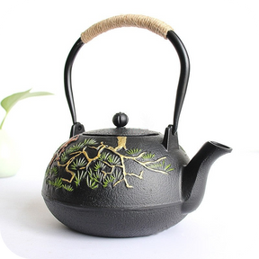 Guest-Greeting Pine Cast Iron | HZTEAPOTS®