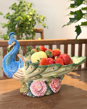 Peacock Fruit Plate | HZTEAPOTS®