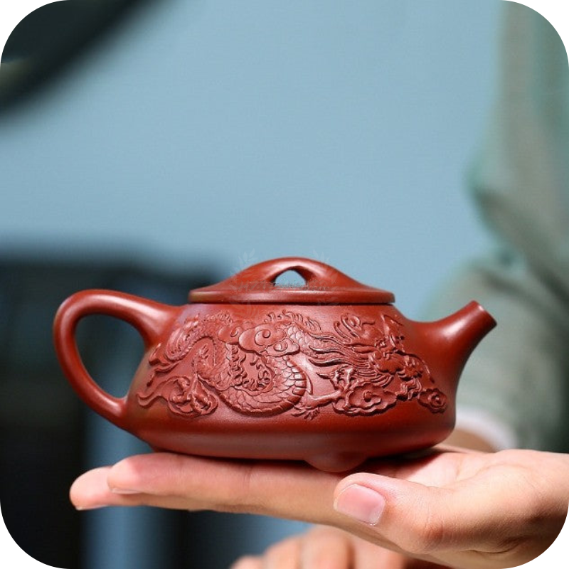 Red Clay Dragon Shi Piao | HZTEAPOTS®