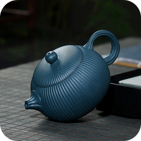 Blue Clay Xi Shi Stripes | HZTEAPOTS®