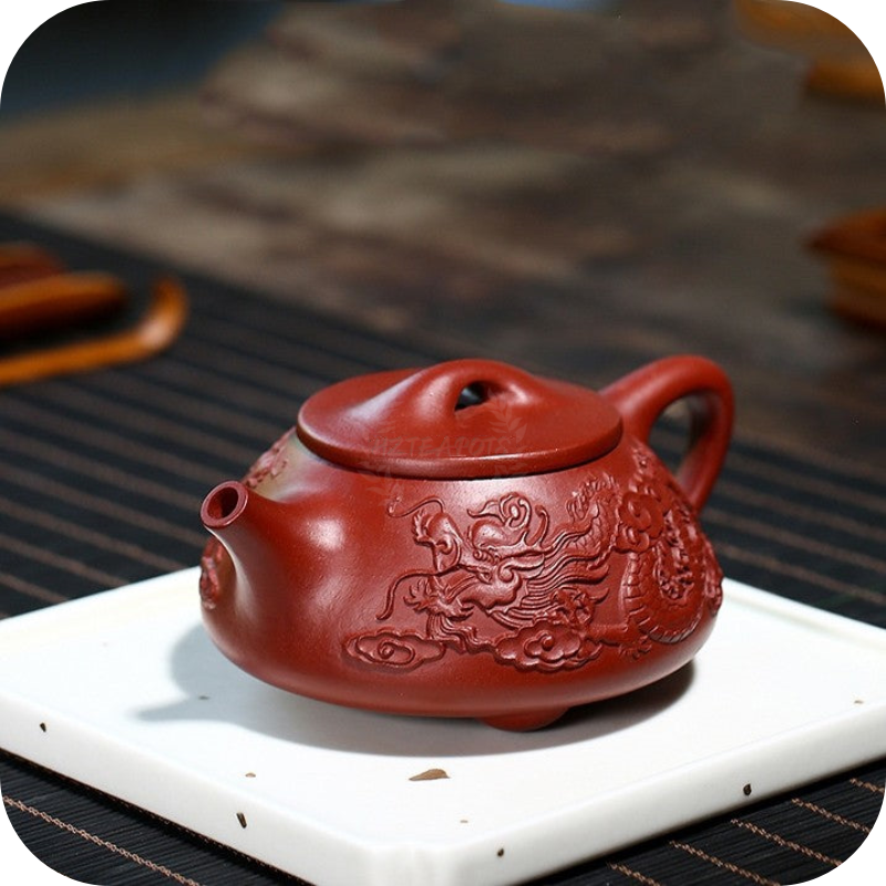 Red Clay Dragon Shi Piao | HZTEAPOTS®