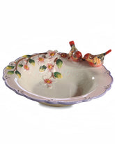 Flower Bird Fruit Plate | HZTEAPOTS®