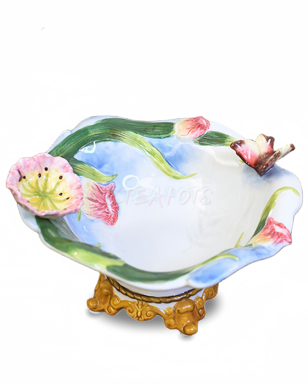 Flower Butterfly Fruit Plate | HZTEAPOTS®