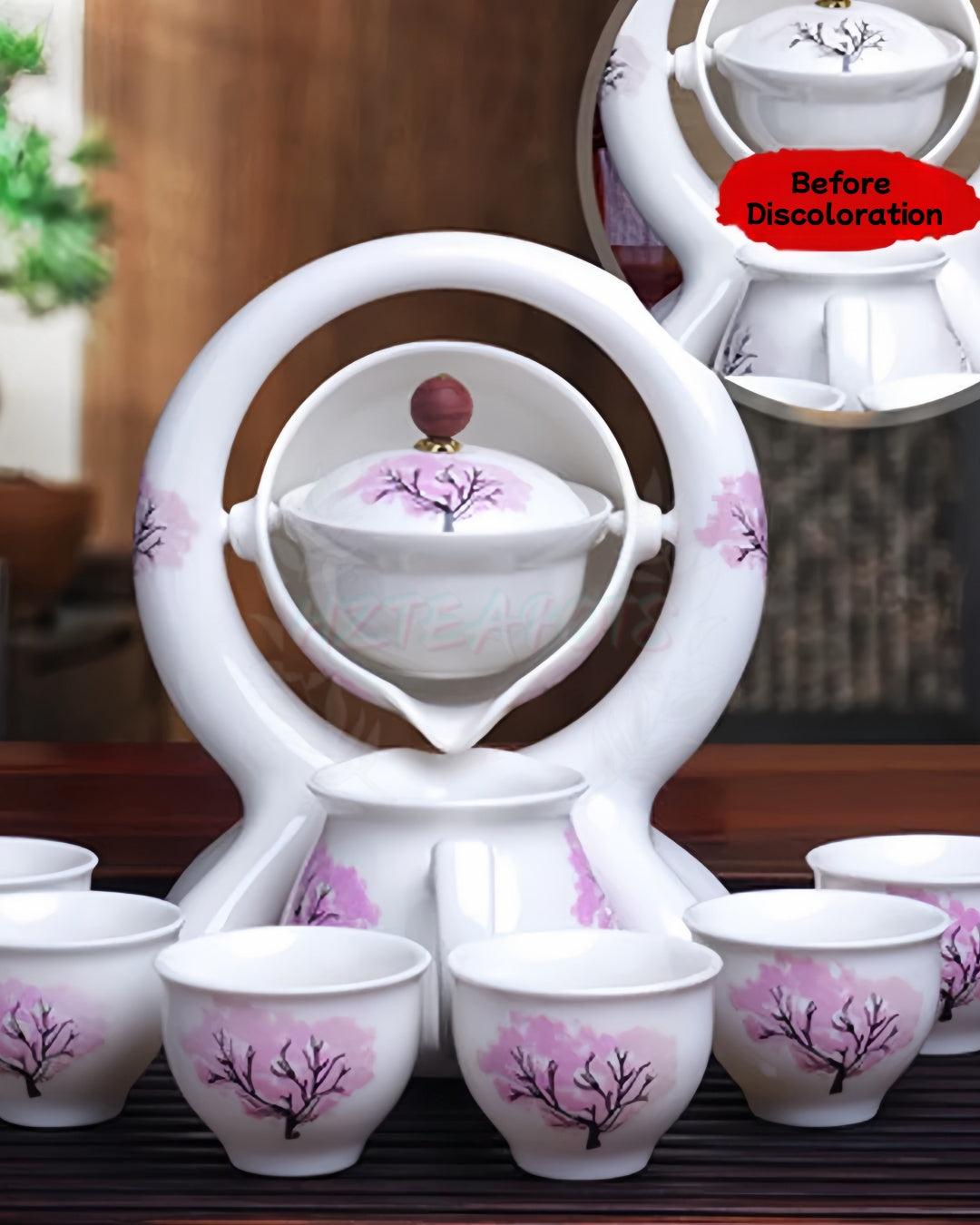 Color-changing cherry blossoms Ⅱ | HZTEAPOTS®