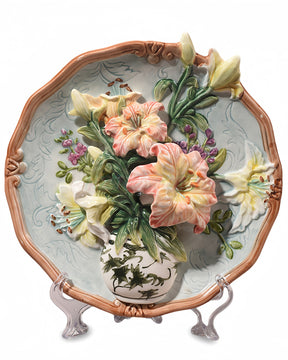 Lily Decorative Plate | HZTEAPOTS®