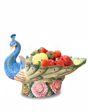 Peacock Fruit Plate | HZTEAPOTS®