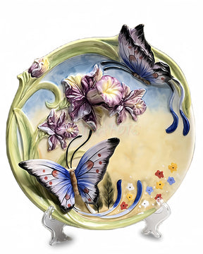 Butterfly Decorative Plate | HZTEAPOTS®