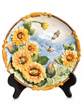 Sunflower Ⅱ Decorative Plate | HZTEAPOTS®